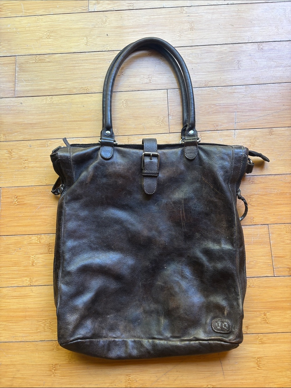 BED|STU Bed Stu Mildred Leather North-South Zip Tote Bag